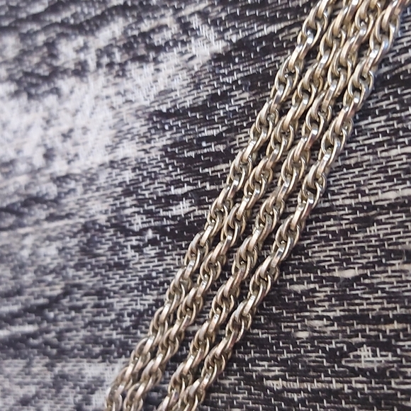 MENS SILVER TONE CHAIN NECKLACE! - Picture 3 of 3